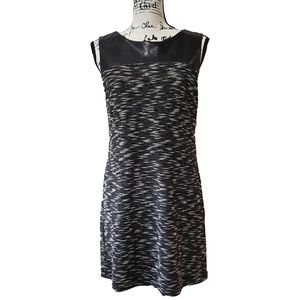 Cynthia Rowley Faux Leather Cocktail Dress Size 8